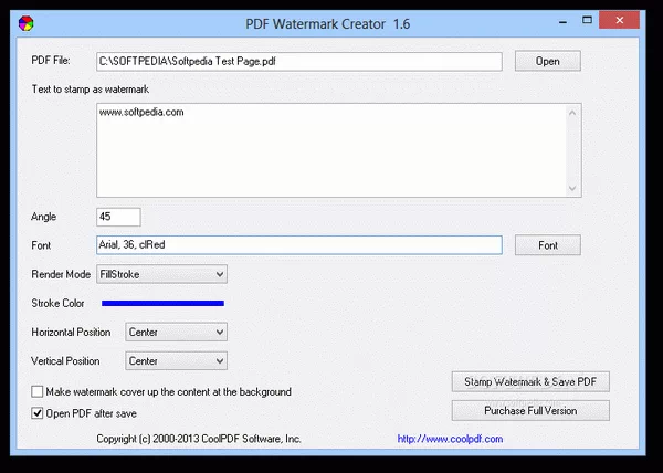 PDF Watermark Creator Crack + Keygen