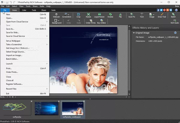 PhotoPad Photo and Image Editor Crack + Serial Key