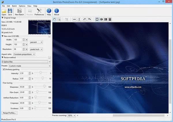 BenVista PhotoZoom Pro Crack + License Key Updated
