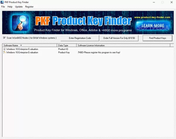 PKF Product Key Finder Crack With Serial Key 2025