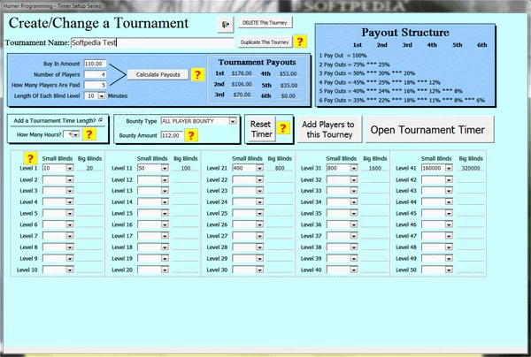 Poker Tournament Timer Crack With Serial Number Latest