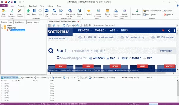 Portable Offline Browser Crack + License Key Download