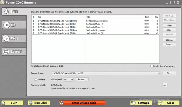 Power CD+G Burner Crack With License Key Latest