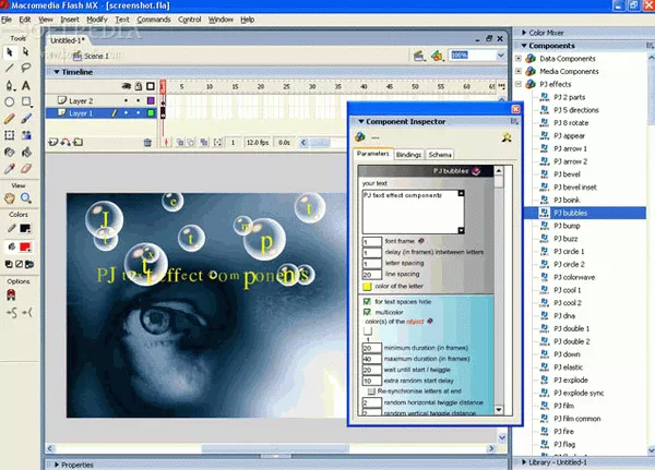 Power Pack, Flash MX Text Effects Crack + Activator Download