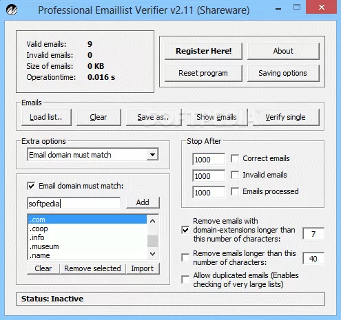 Professional Emaillist Verifier Crack + Serial Key
