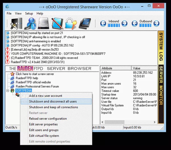 RaidenFTPD Crack + Activator Download 2025