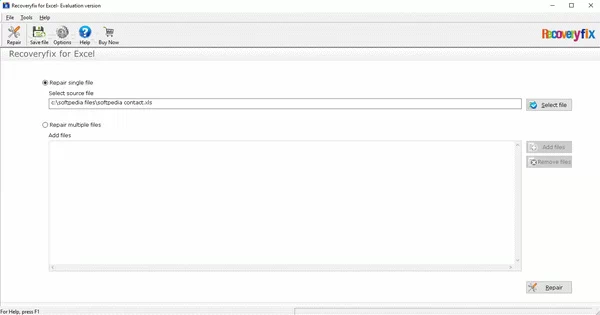 RecoveryFix for Excel Activation Code Full Version