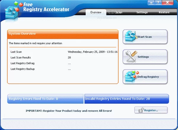 Free Registry Accelerator Crack With Keygen