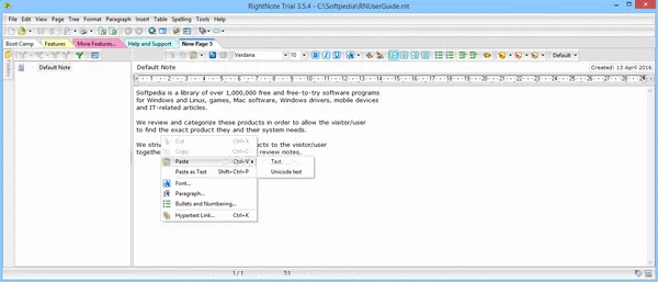 RightNote Serial Number Full Version