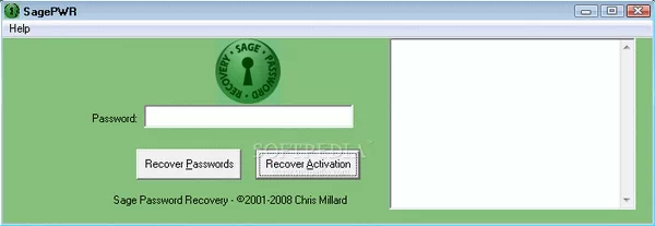 Sage Password Recovery Crack + License Key Download