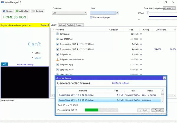 Saleen Video Manager Crack With Serial Key