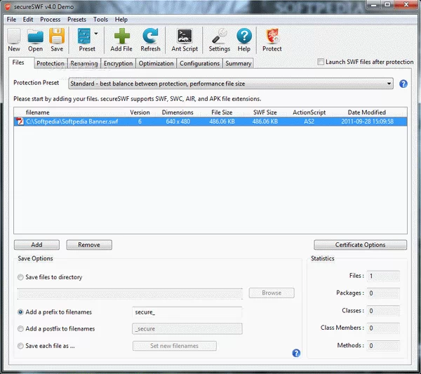 secureSWF Serial Key Full Version