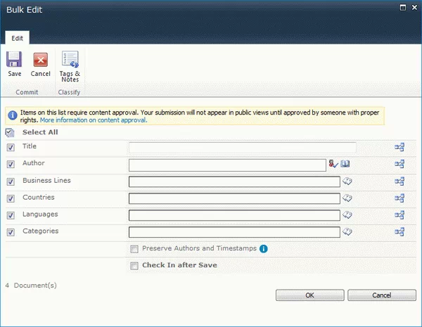SharePoint Bulk Properties Editor Crack With Activator Latest
