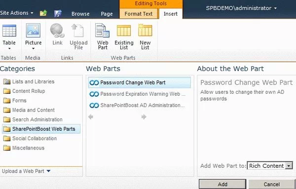SharePoint Password Change & Expiration Activator Full Version