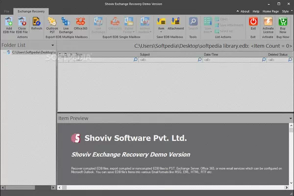 Shoviv Exchange Recovery Crack Full Version