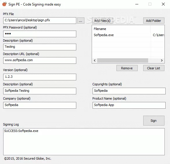 Sign PE Crack With Serial Key