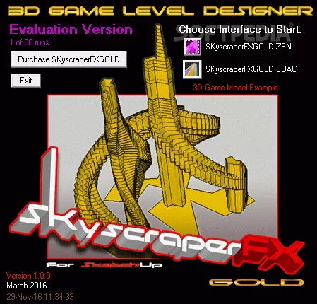 SkyscraperFXGOLD 3D Game Level Designer Crack + Keygen