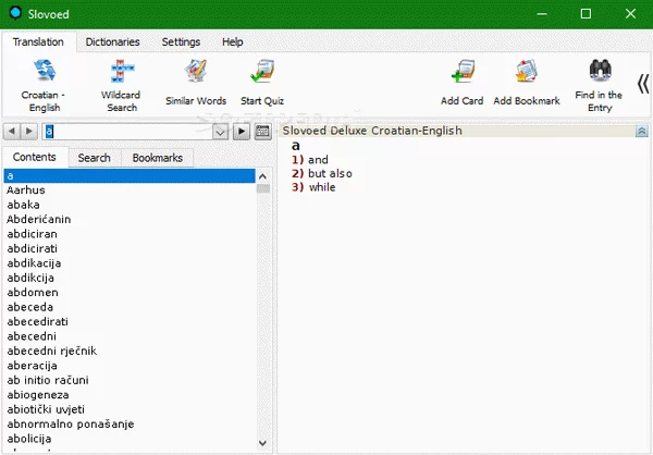 Slovoed Deluxe English-Croatian & Croatian-English Crack + Serial Number Updated