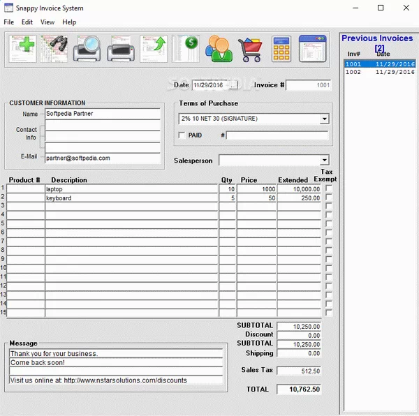 Snappy Invoice System Crack + Serial Number