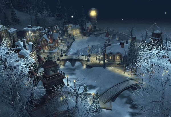 Snow Village 3D Screensaver Crack With Activator 2025