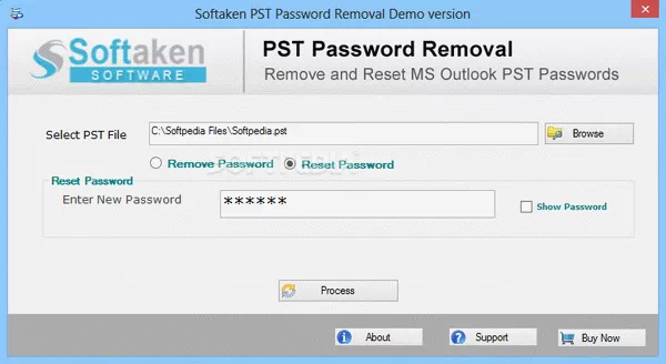 Softaken PST Password Removal Crack With Activator Latest