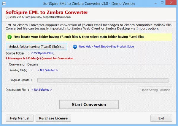 SoftSpire EML to Zimbra Converter Crack + Activator Download 2025