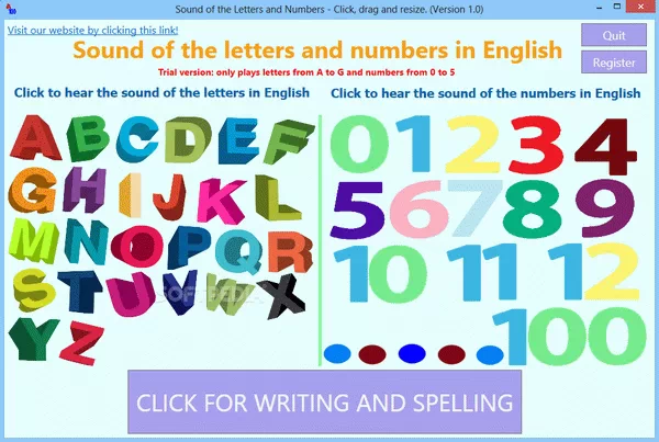 Sound of the Letters and Numbers Crack + Activation Code Download