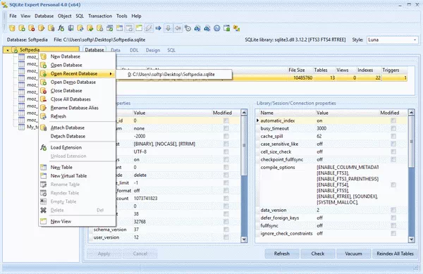 SQLite Expert Personal Crack Plus Activator