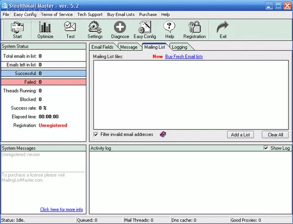 StealthMailMaster Crack + Activator