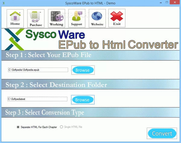 SyscoWare EPub to HTML Converter Crack With Serial Key