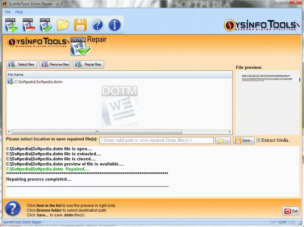 SysInfoTools Dotm Repair Crack + License Key (Updated)
