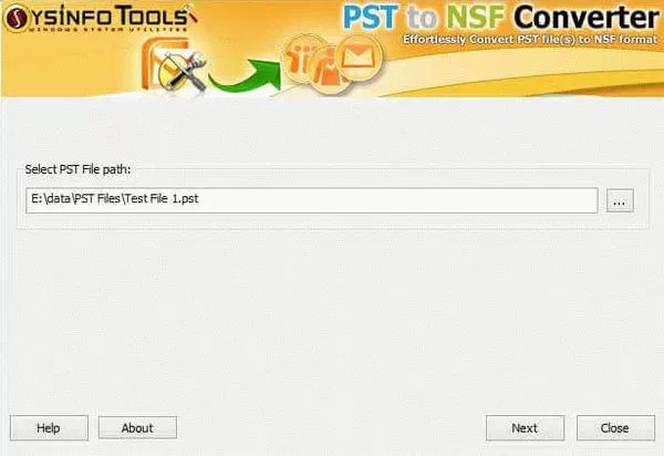 SysInfoTools PST to NSF Converter Crack Plus Serial Number