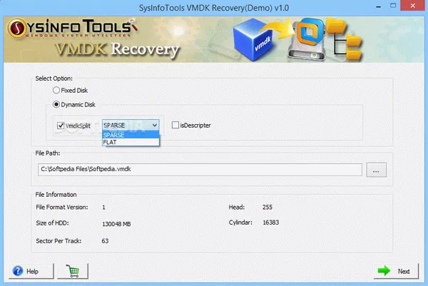 SysInfoTools VMDK Recovery Crack With License Key