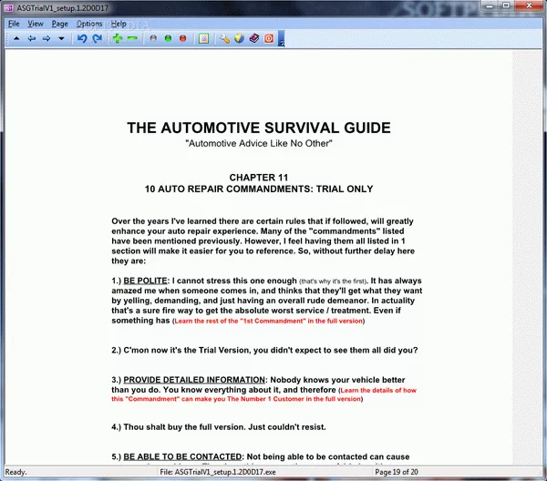 The Automotive Survival Guide Crack With Serial Key