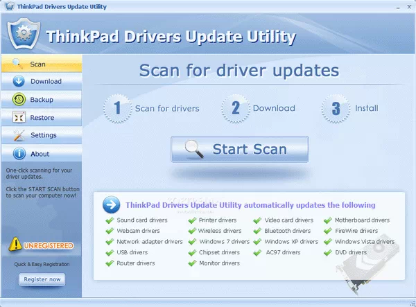 ThinkPad Drivers Update Utility Crack + Keygen Download 2025