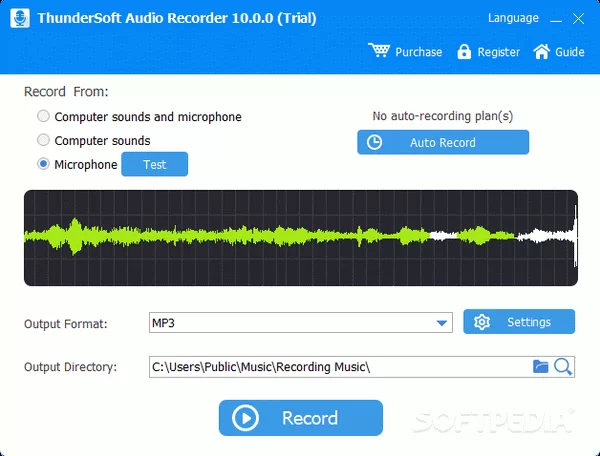 ThunderSoft Audio Recorder Activation Code Full Version