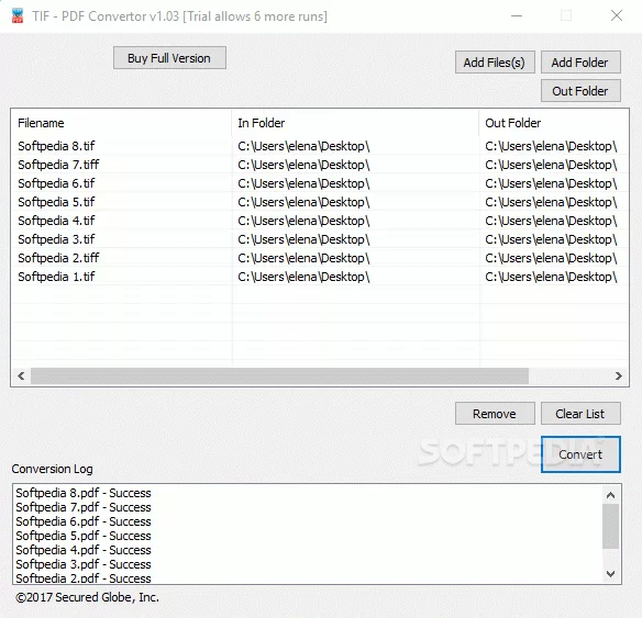 TIF - PDF Convertor Crack + Serial Key