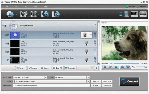 Tipard DVD to Zune Converter Crack + License Key Download