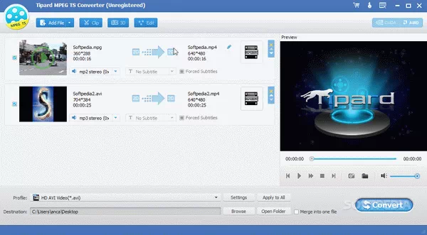 Tipard MPEG TS Converter Crack + Serial Key Download