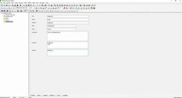 TreePad Business Edition Crack & Serial Number