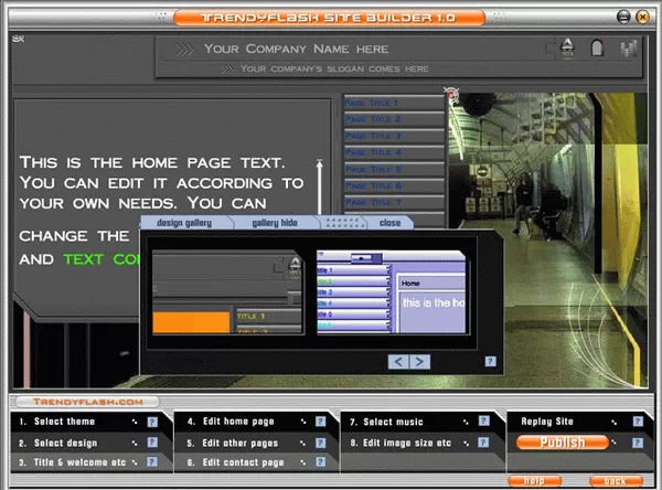 TrendyFlash Site Builder Crack & Keygen