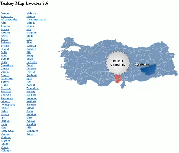 Turkey Map Locator Crack + Serial Number