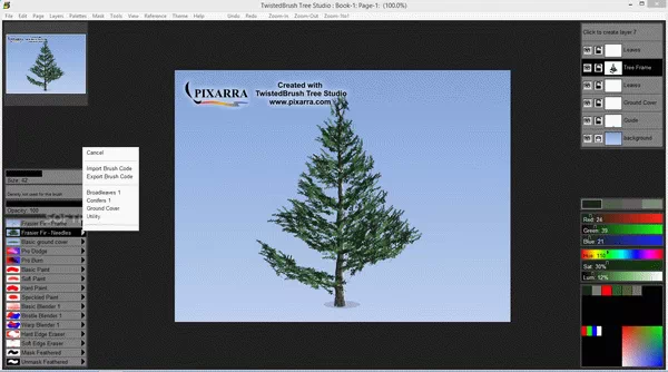 TwistedBrush Tree Studio Crack + Serial Number Download
