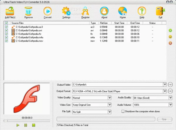 Ultra Flash Video FLV Converter Crack With Activator 2025