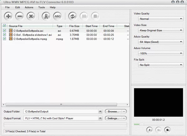 Ultra WMV MPEG AVI to FLV Converter Crack + Serial Number