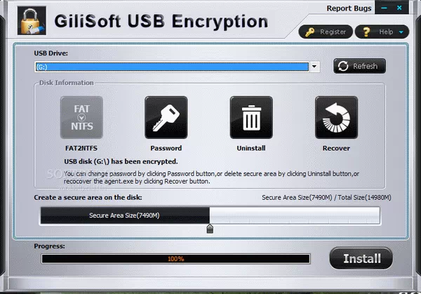 GiliSoft USB Encryption Crack & Keygen