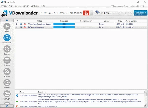 VDownloader Crack + Activator (Updated)