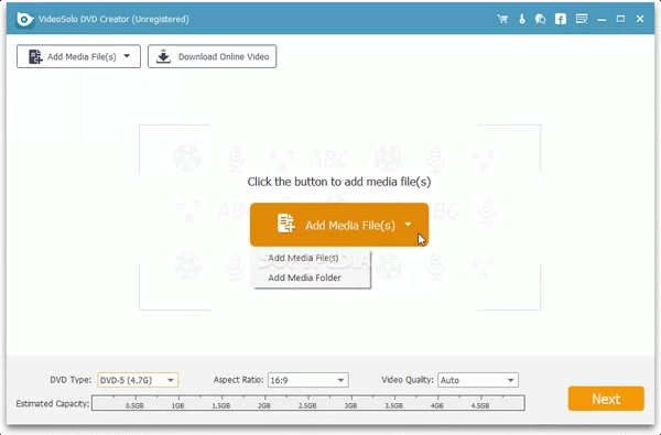 VideoSolo DVD Creator Crack & Keygen