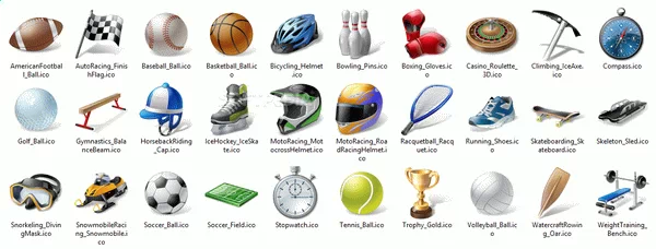 Vista Style Sport Icon Set Crack With Activation Code