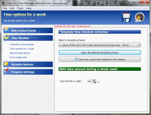 Vista User Time Manager Crack + Serial Number